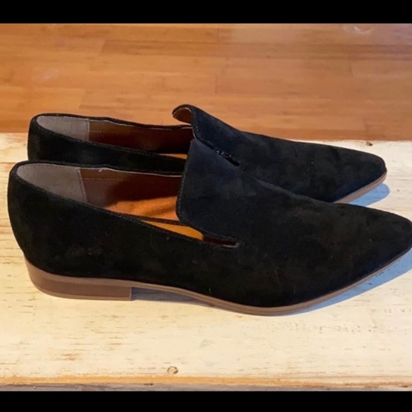 Franco Sarto Black Suede Loafers-Like New! - Picture 4 of 10